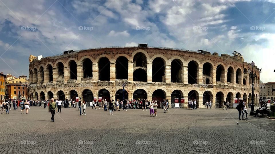 Seeing Colosseum First Time 