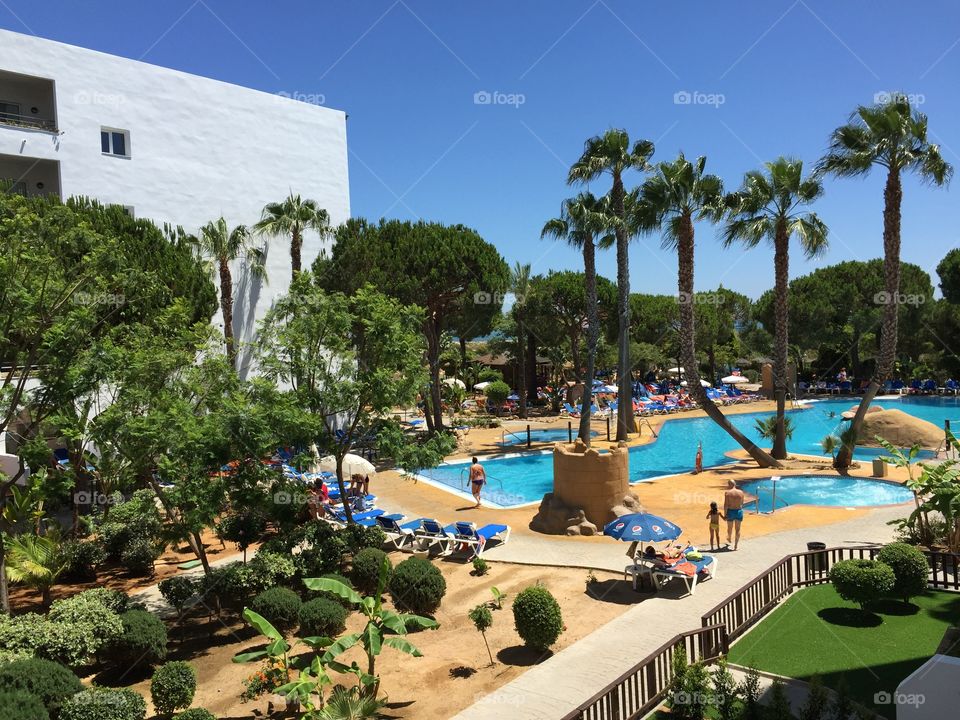 Hollidays . Beach hollidays at summer 