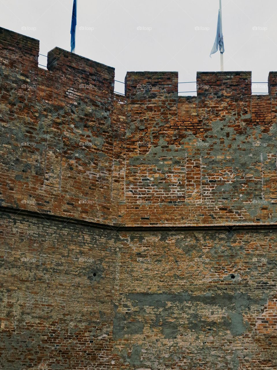 Gyula castle wall