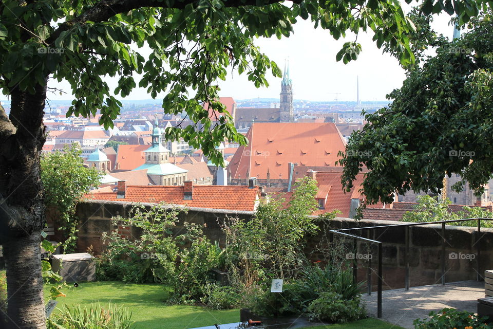 Nürnberg von der Burg