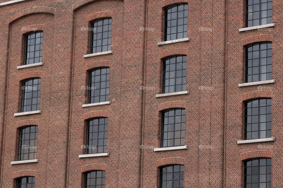 Old office building in Antwerp