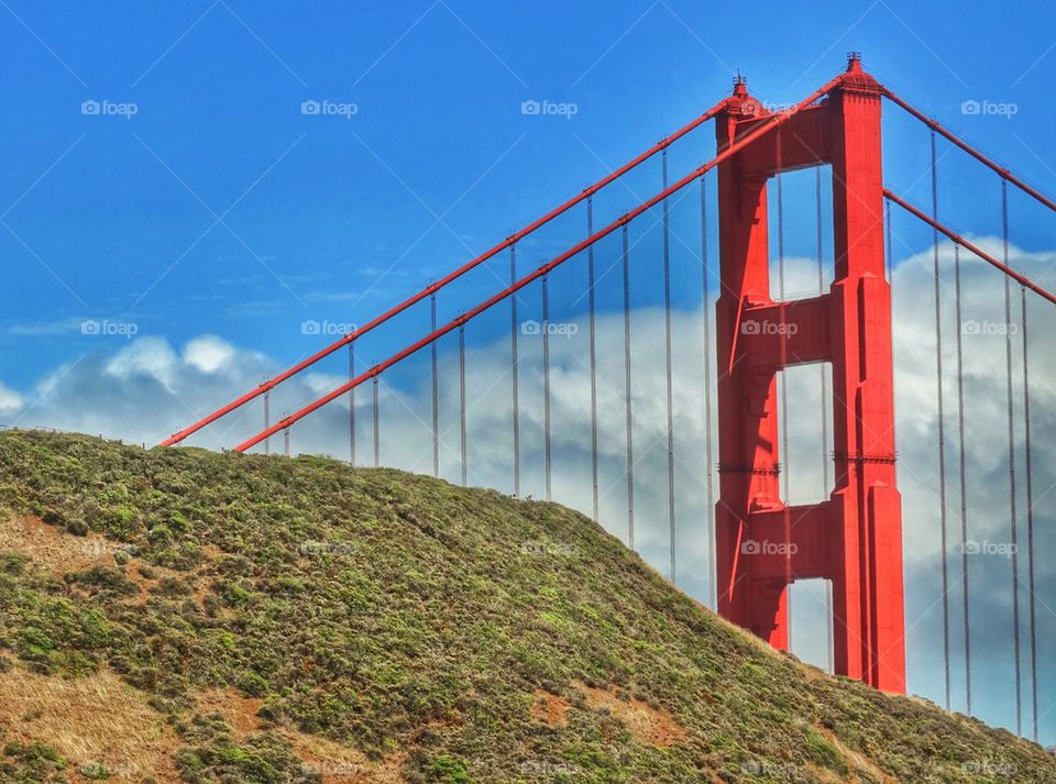 Golden Gate Bridge from Marin Headlands