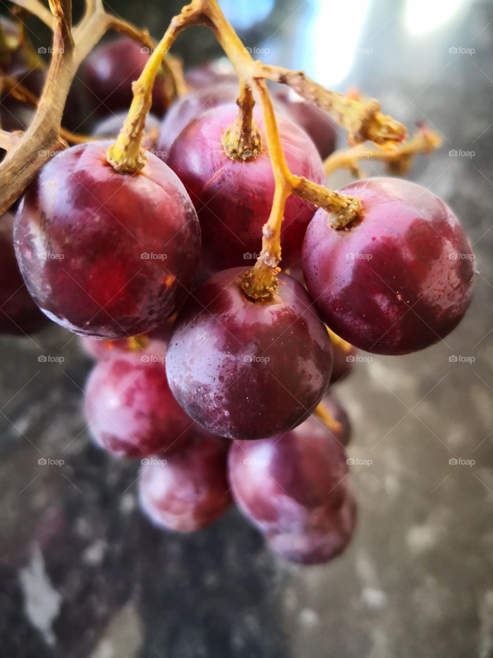 Delicious juicy grapes