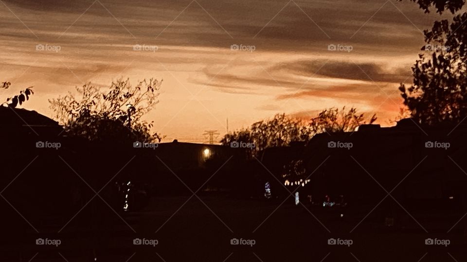 The end of a absolutely Beautiful day. The very best Sunset with all the Colours in the Spectrum. 