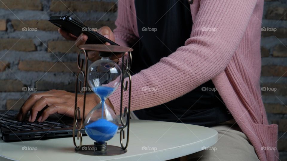 busy day with all deadline work