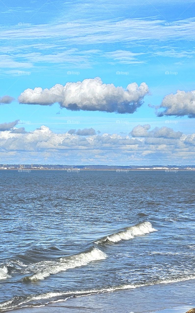 vue sur mer à Villerville