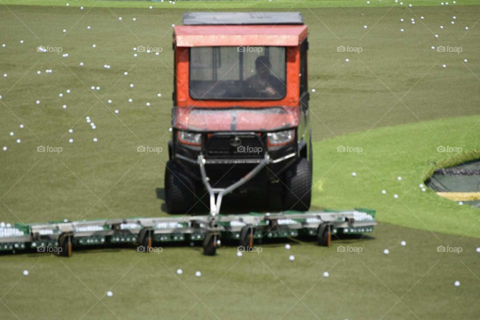 Collecting Golf Balls
