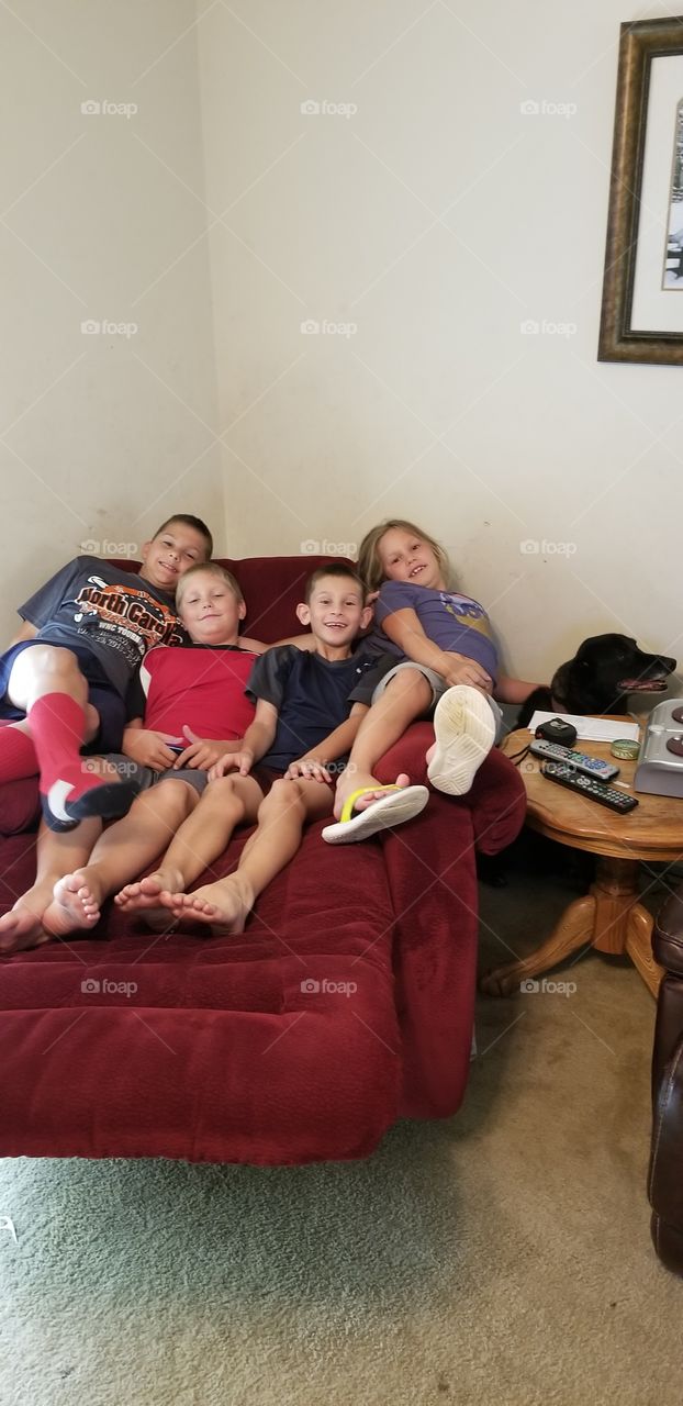 Family time with cousins