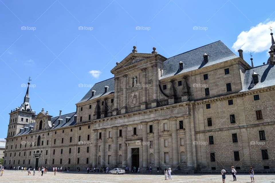 El Escorial. Real Monasterio de San Lorenzo del Escorial (El Escorial - Spain)