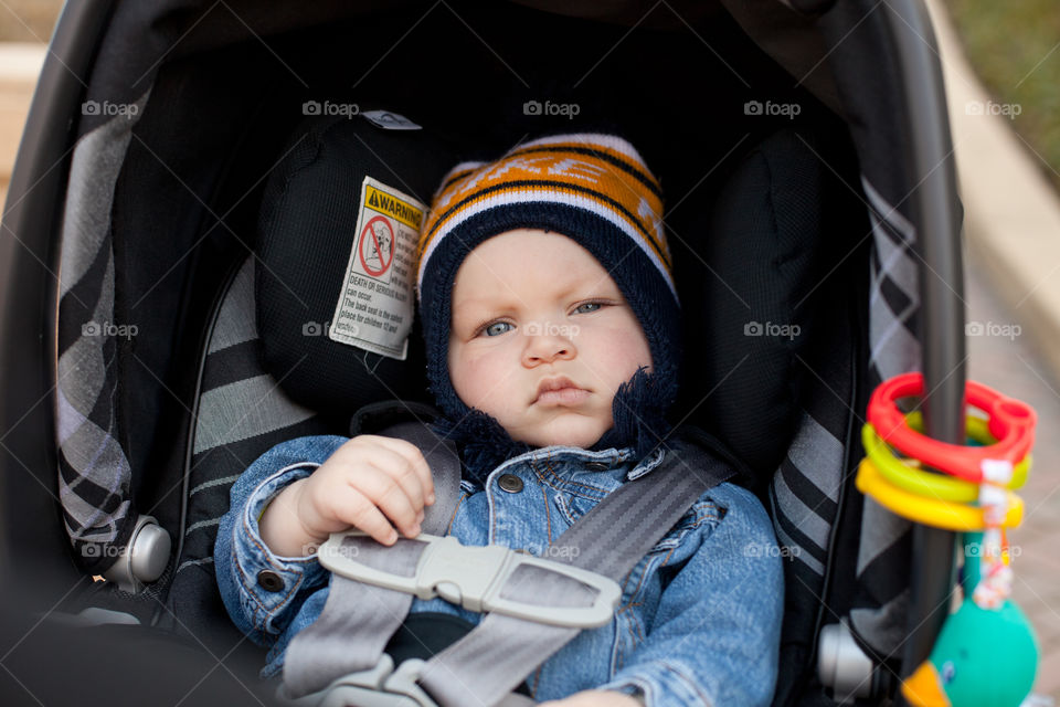 cute hat baby boy stroller by gene916