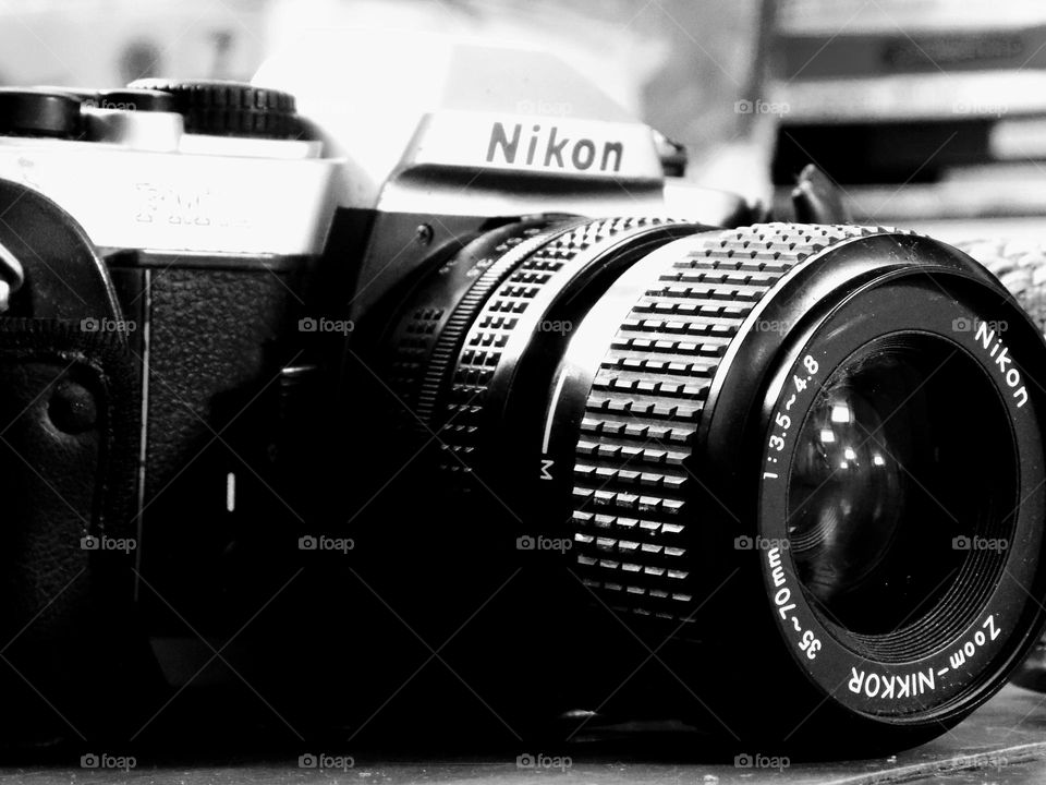 A photographers camera