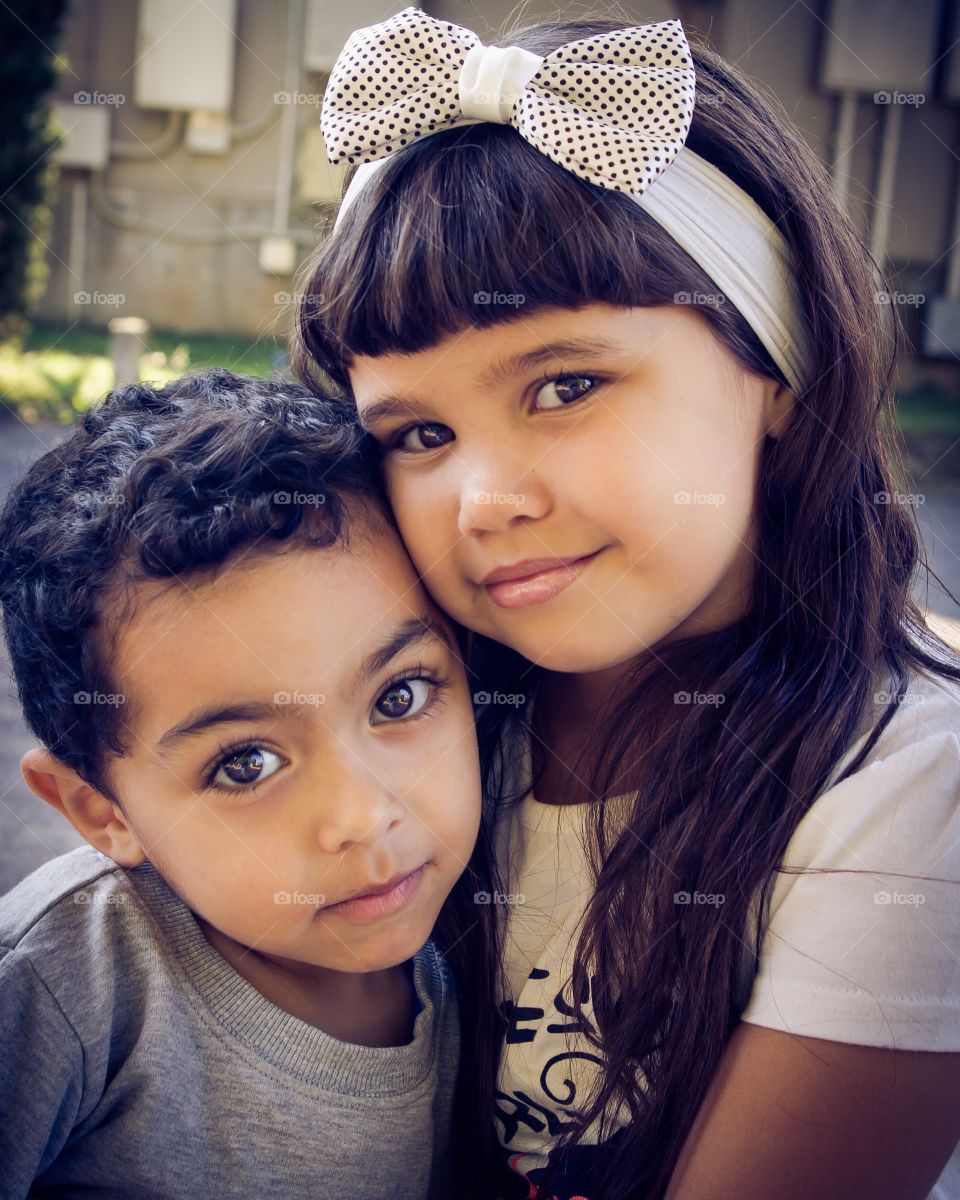 Yuji and Emi. #kids #life #child #beauty #brazil #japan #half #love
