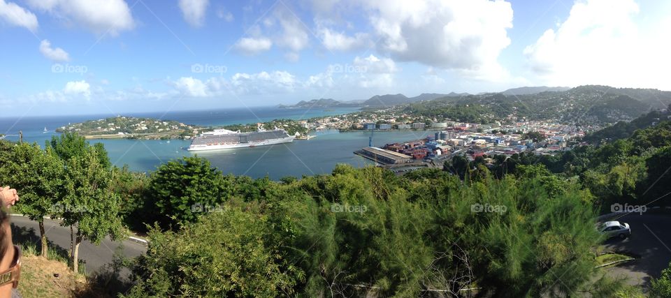 St Lucia cruise ship port