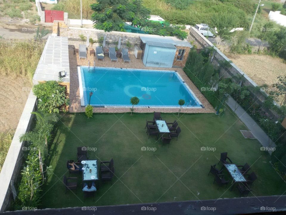 Swimming pool at Hotel