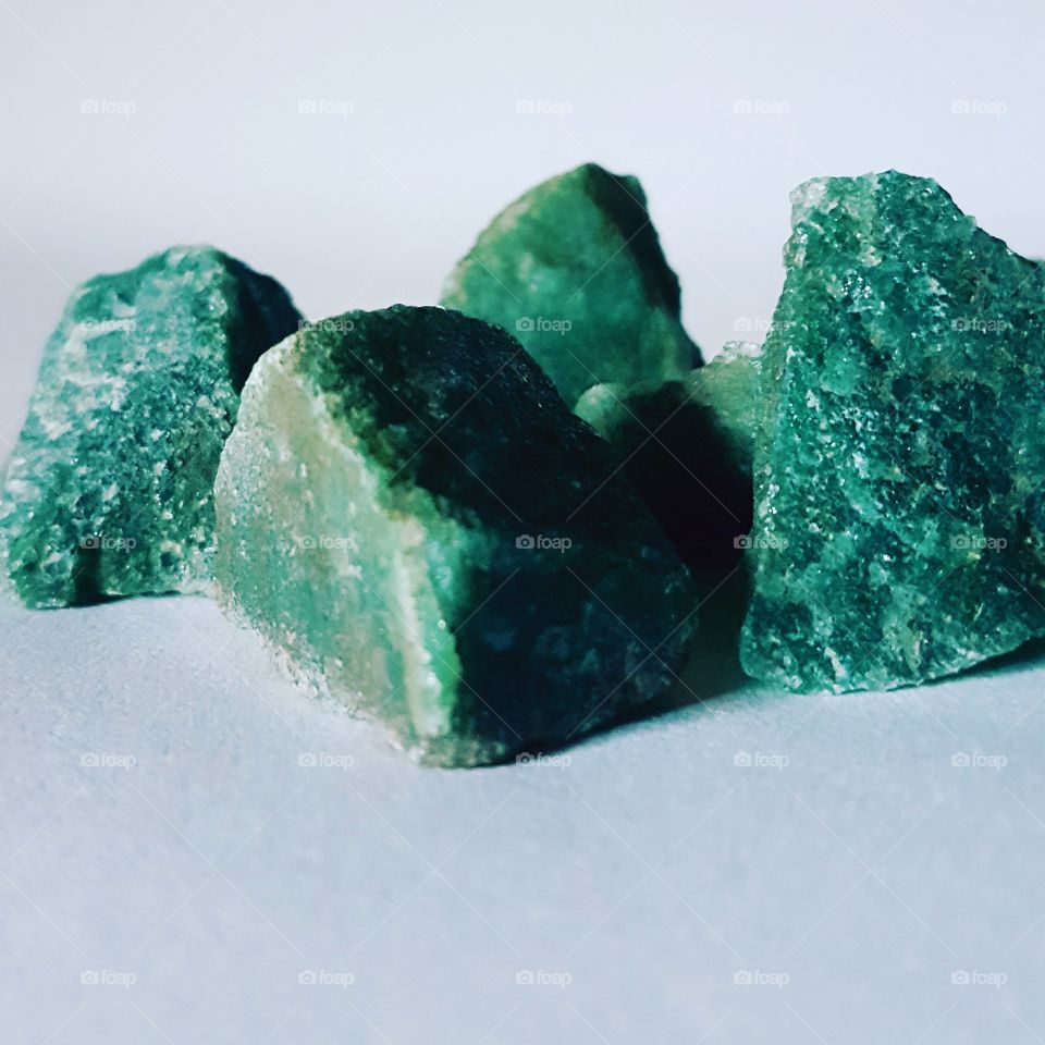 green rocks