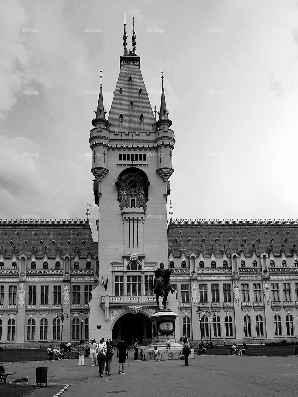 the palace of culture from Iasi, Romania