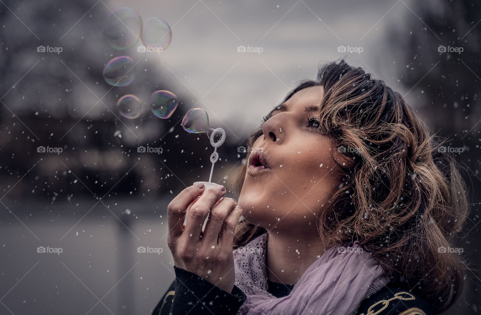 Winter bubbles
