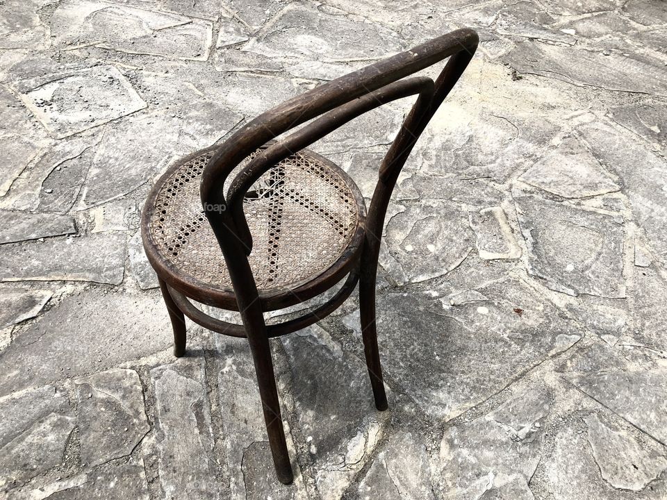 Old wooden chair 