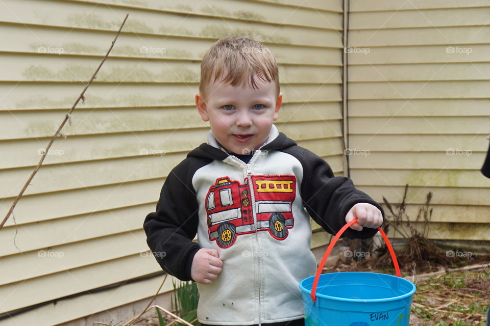 Hunting for Easter eggs 