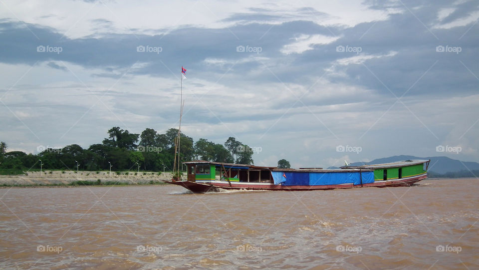 At the golden triangle