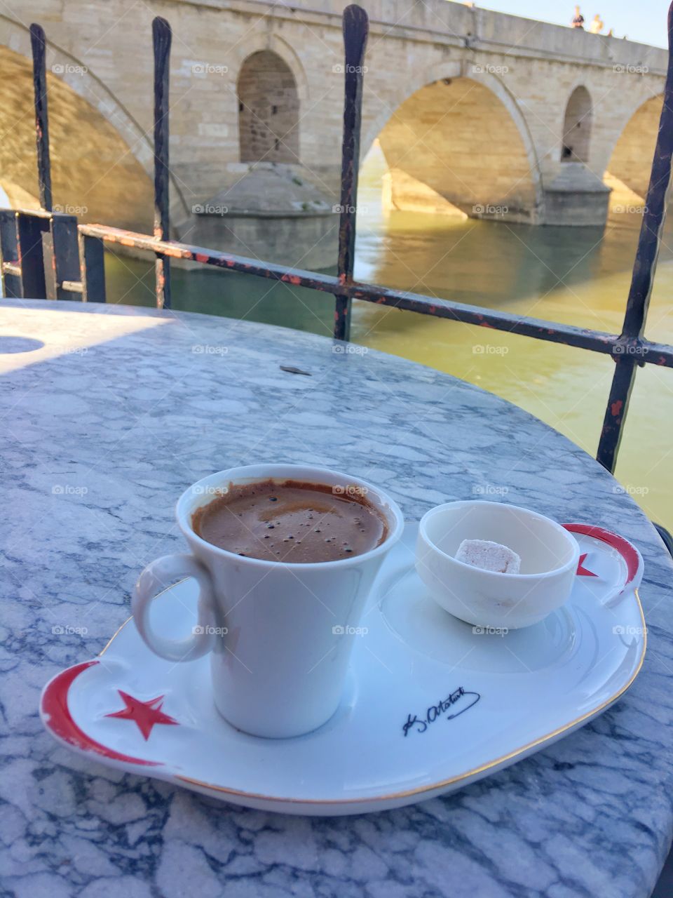 Relax with a Turkish coffee 