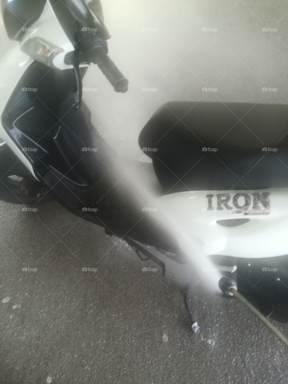 Moped wash