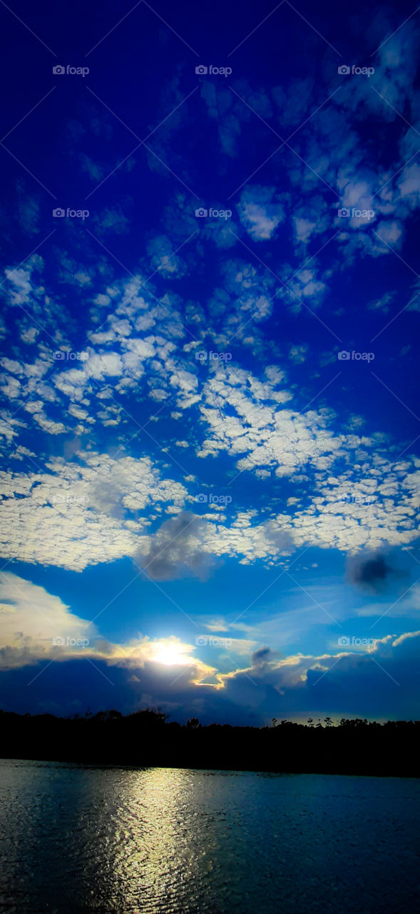 cotton balls and rain clouds