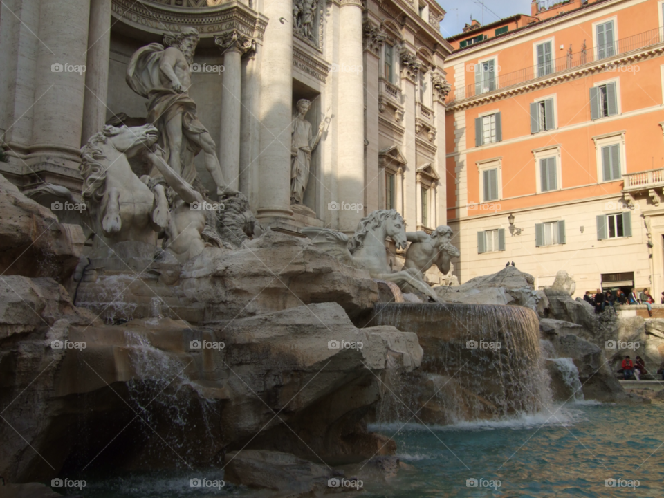 Fountain, Architecture, Building, Travel, Water