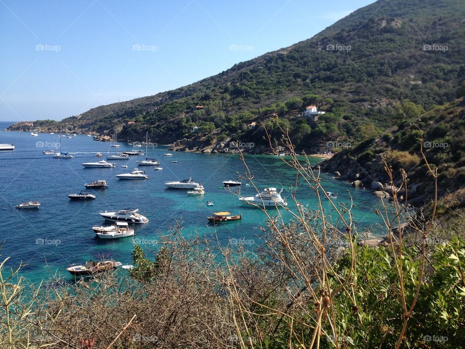 Giglio island. Giglio island near tuscany,Italy