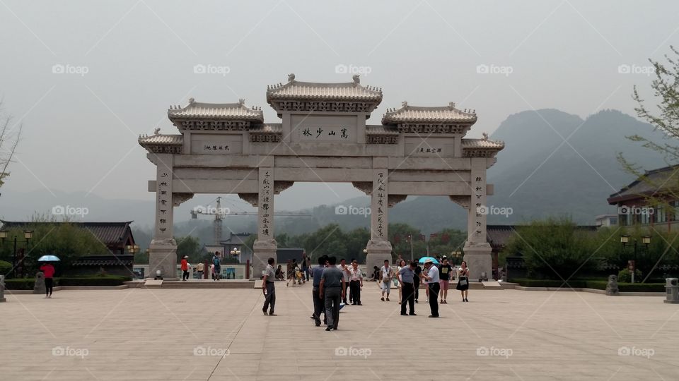 Shaolin Temple gate