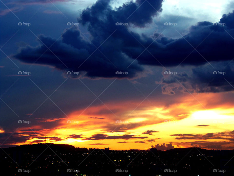 Goiânia's sunset