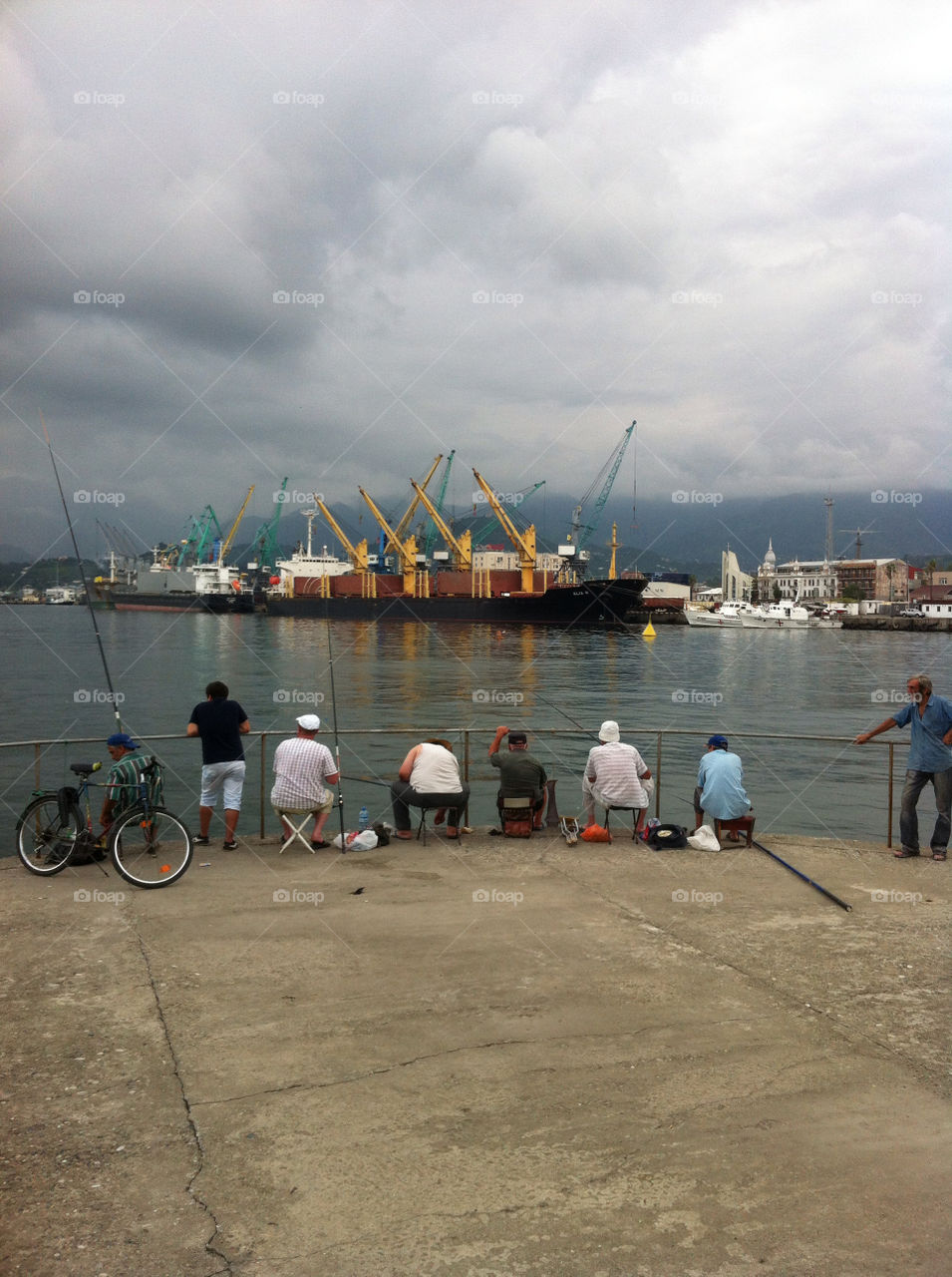 port fishing the giving sea by nader_esk