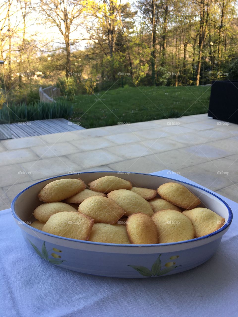 M- Madeleines ready to be swallowed 