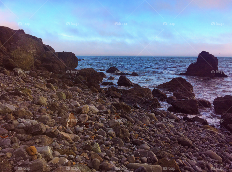Muir beach rocks