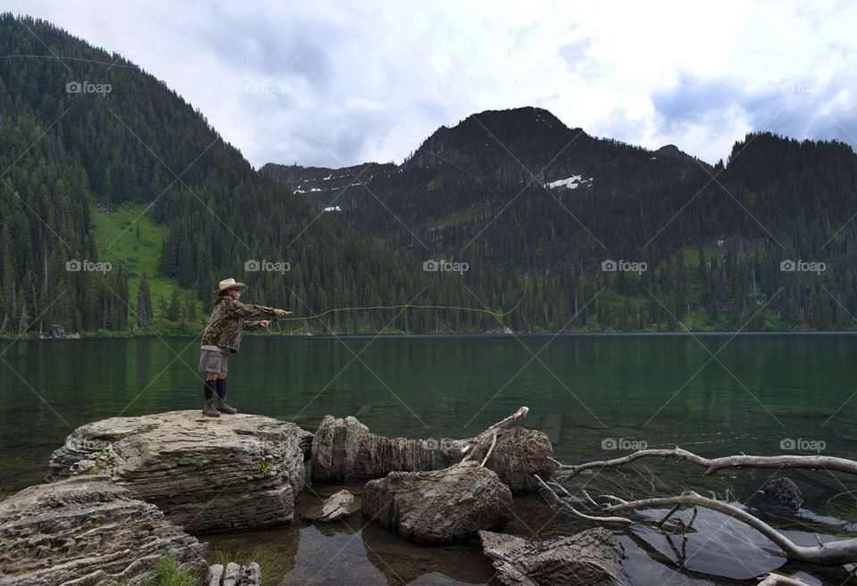 mountain lake line fly by arizphotog