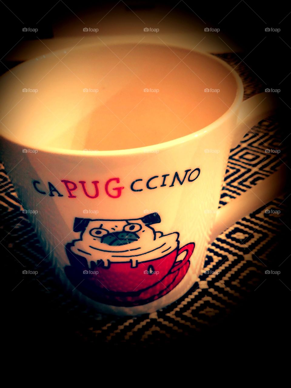 Coffee caPUGccino