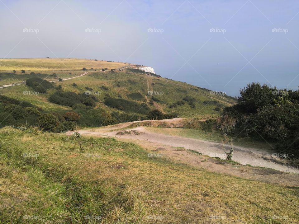 White cliffs of Dover
