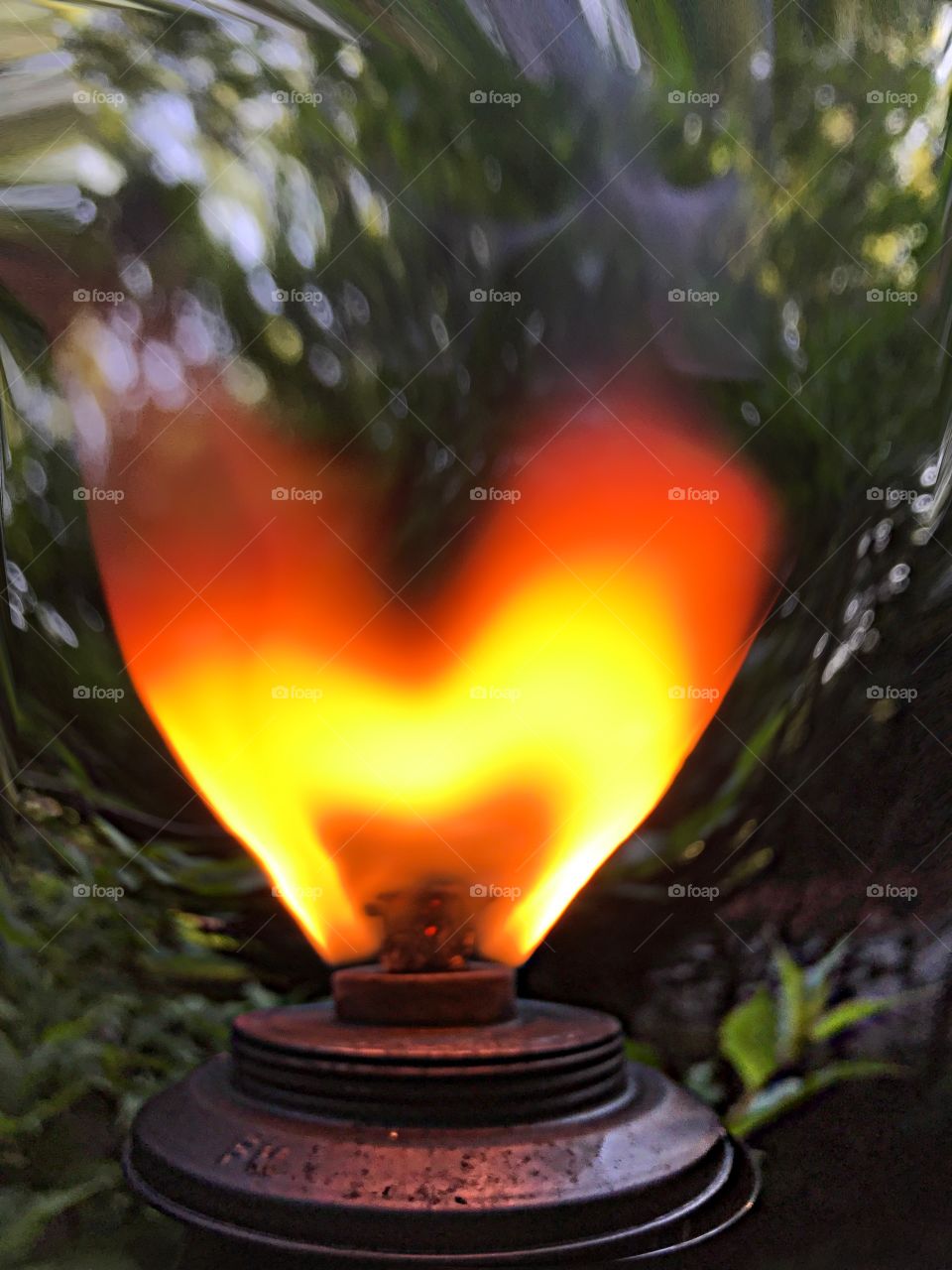 Flaming heart