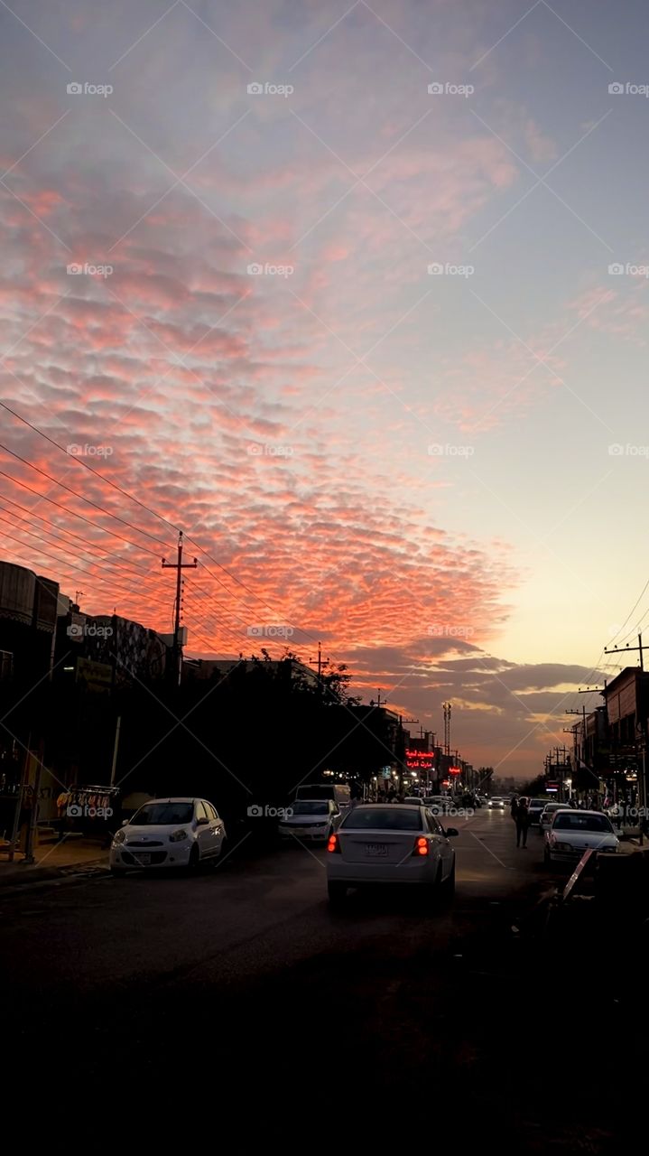 Life , beauty, sundown 