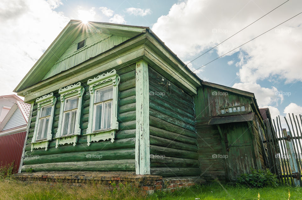 Restangle, rural house in the countryside