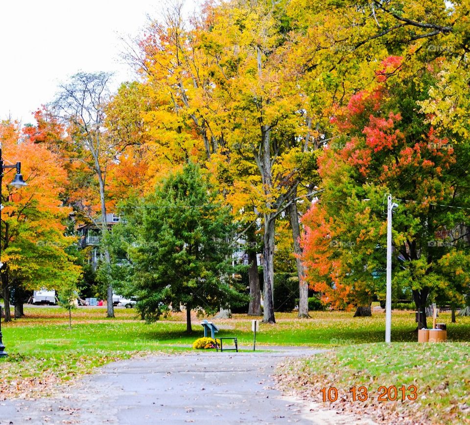 Autumn in Chautauqua, New York