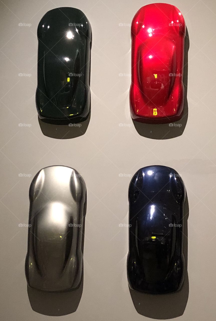 4 Ferrari models