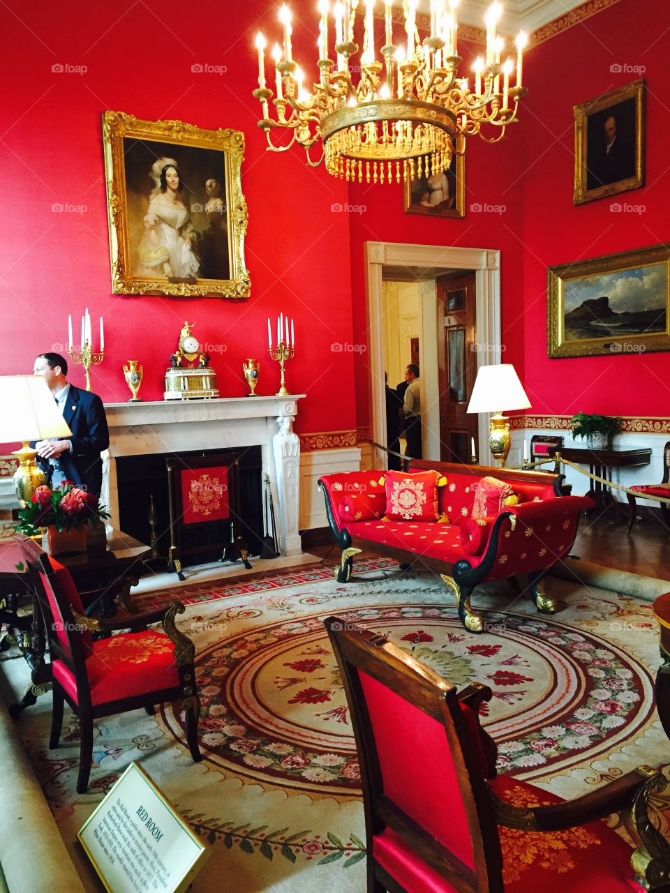 The White House Red Room
