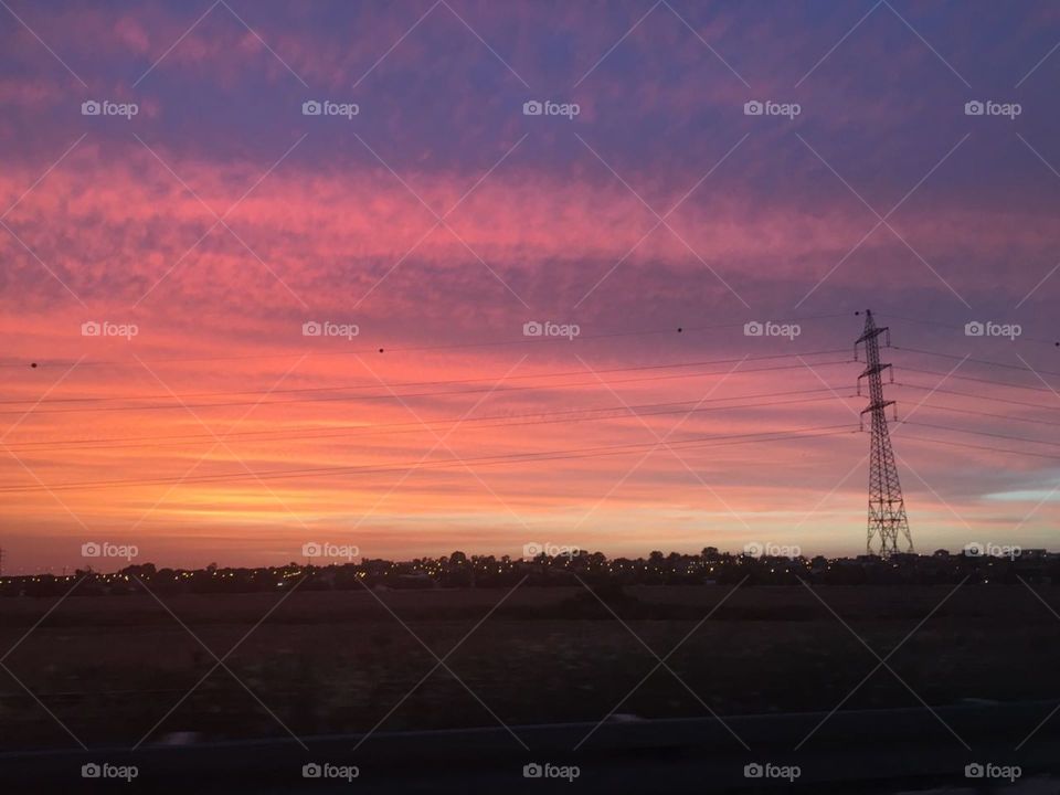 The way back from work 