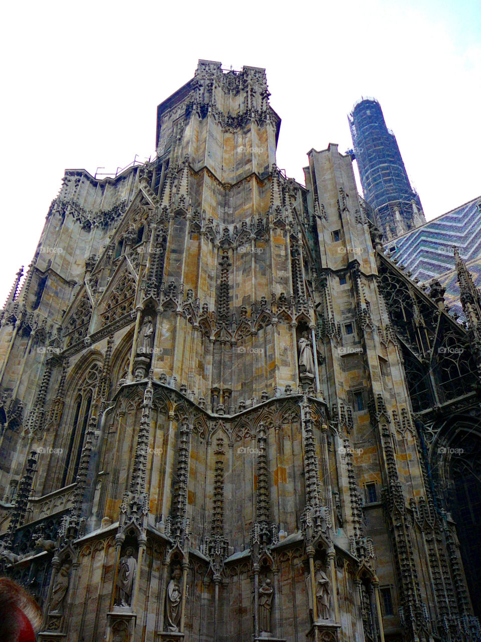 Vienna Austria_539. Church steeple in Vienna