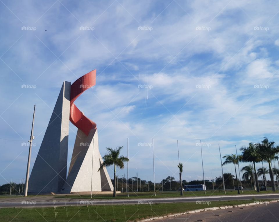 Oil & Gas monument in Macaé