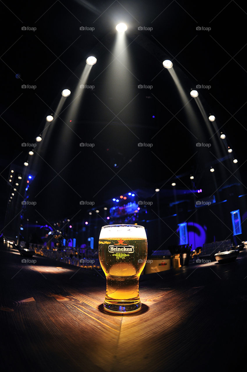 bar drink lights beer by yahavesh