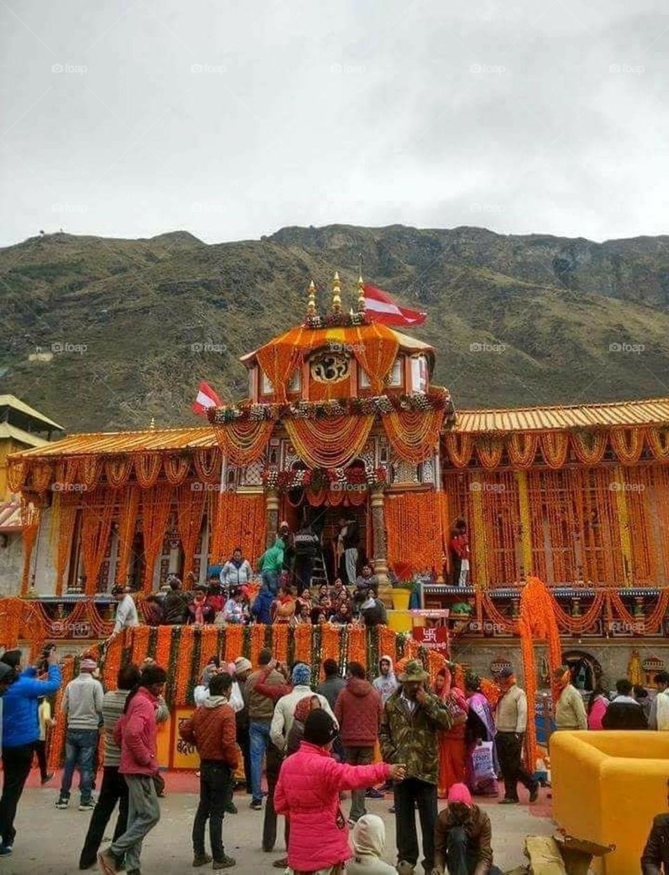 Badrinath or Badrinarayan Temple is a Hindu temple dedicated to Vishnu which is situated in the town of Badrinath in Uttarakhand, India. The temple and town form one of the four Char Dham and Chota Char Dham pilgrimage sites.