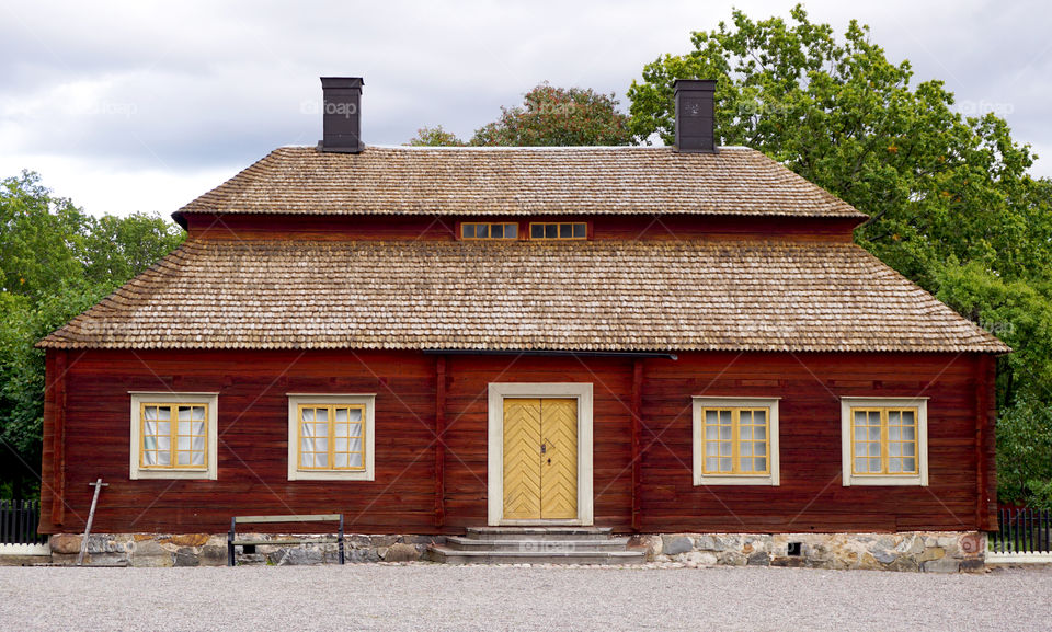 Vintage House in stockholm, sweden