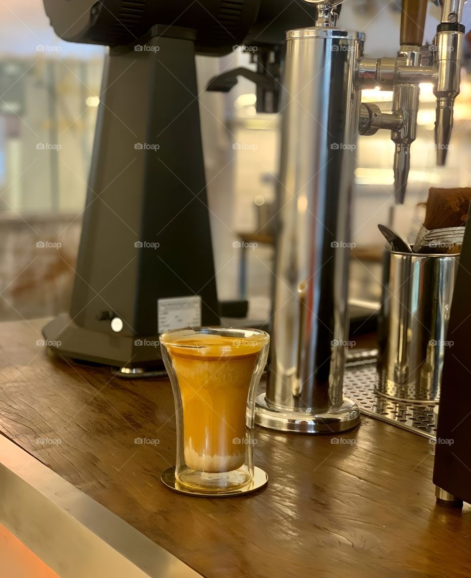 simple coffee at simple bar